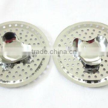 2 Pcs Stainless Steel Sink Strainer Set