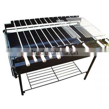 Custom Made BBQ With Hand Crank Grill 11