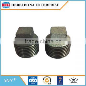 ISO Certified Malleable Cast Iron Pipe Fitting Plug photo-4
