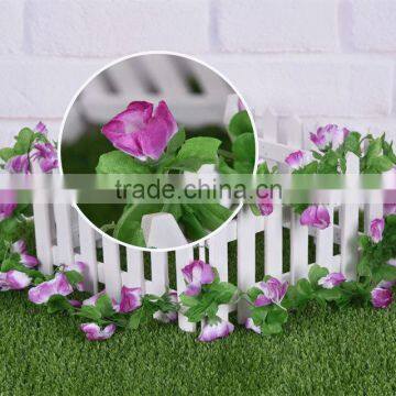 Artificial Hanging Vine Plant Silk Leaf Garland photo-3