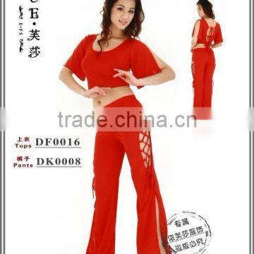Hot ! 2015 Summer Red color O-neck Lady Sexy Tops , Short Sleeve Sexy Tops