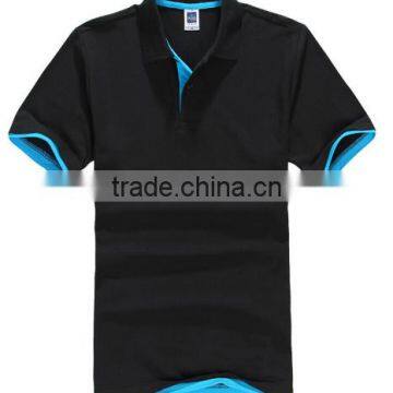 New 2016 Men Cotton Short Sleeve Sports Jerseys Polo Shirt photo-5