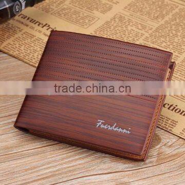 Shuoyang New Fashion Custom Gift Men's PU Wallet Wholesale photo-2