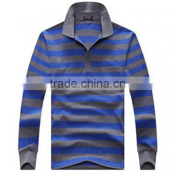 New Design Long Mens Sleeveus Polo T-shirts in India Custom photo-6