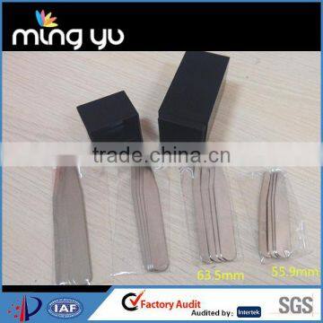 16 pcs 4 mixed sizes plasted surface collar stays packaged by black box, 2.25'' 2.5'' 2.75'' 3''