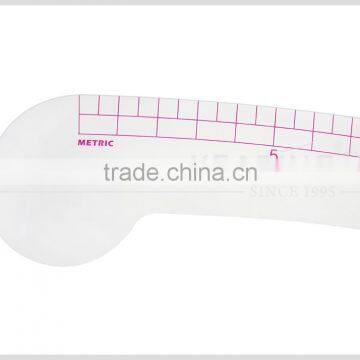 Kearing Fashion Design 1.2mm Thick Sandwich Line Printing 35cm Tailor Curve #6035 photo-4