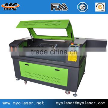 Die Board Cutting 18mm plywood Laser cutting machine for box making CNC die cutting rule MC9060