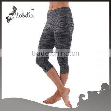 Women's Ombre Flexible Exercise Capri Pants