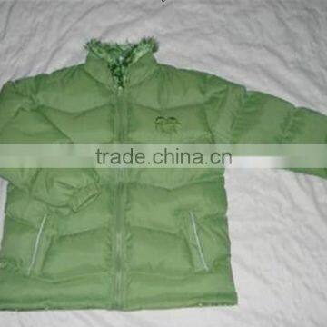 Girls' Padding Jacket In Stock photo-4