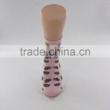 Summer Season Thin Mercerized Cotton Yarn Ankle Socks Women photo-5