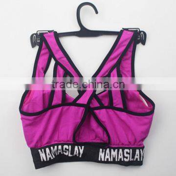 2017 Sexy Lady Sport Bra New Design Seamless Fitness Yoga Bra photo-2