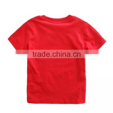 Wholesale High Quality Short Sleeve Soft 100% Cotton Kids T Shirt photo-2