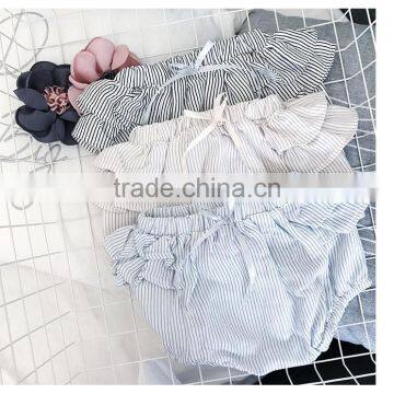 2017 New Stylish Baby Girls PP Shorts Summer Fashion Cotton Stripe Girls Shorts 0-6 Years (pick Size Color) photo-2