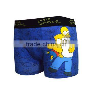 Polyester Cotton Underpants Funny Young Men Underwear Boxer photo-2