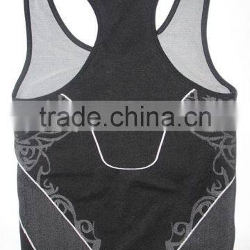 Seamless Yarn Dyed Sports Tank Top photo-2