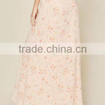 Runwaylover EY2204D Hot Sale 2017 Ladies Fashion Long Style Printed Skirt