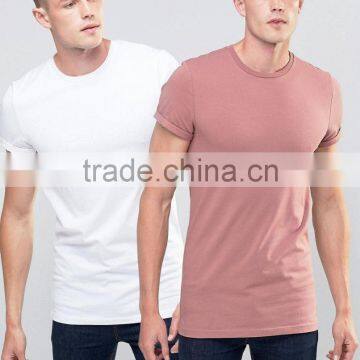 New fashion comfortable 100% cotton multi colors short sleeve blank t-shirt