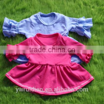 baby girl 3/4 sleeves shirts top fashion girl t shirt 100% knit cotton t-shirt girl