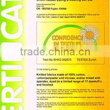 Oeko-Tex Standard 100