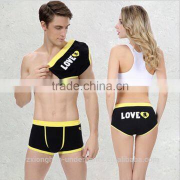 Factory Customized Hot Selling Cotton/bamboo Fashion Couple Underwear photo-5
