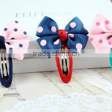 2015 Fashion ,beautiful and Cute Ribbon Hair Clip ,clip in Hair for Kids photo-2