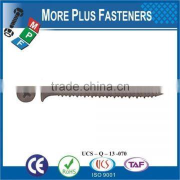 Made in Taiwan Carbon Steel Phillips Bugle Head Gray Phosphate Sharp Point Drywall Screw