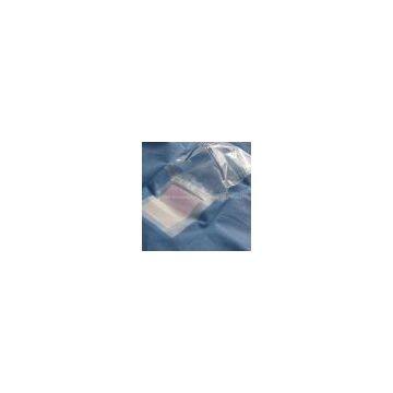 Sterile medical Disposable Eye Drape with collection pouch