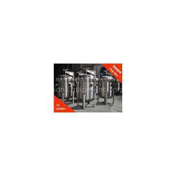 Liquid Water Single Bag Filter Housings Hydraulic Filter , Pn1.0 / 1.6mpa