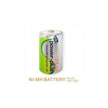 Electronic TOOLS Sealed Rechargeable Nimh Battery NI-MH D-1500/1.2V