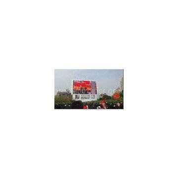 P10 Full Color Aluminum Building Top 1R1G1B Led Outdoor Display Board