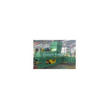 Carton And Plastic Baling Machie with Touch Screen , Pet Bottle Baling Machine