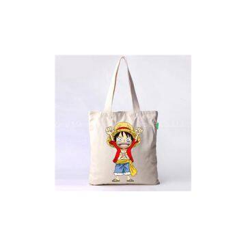 Top Quality Fancy Pattern Painted Canvas Tote Bags For Kids