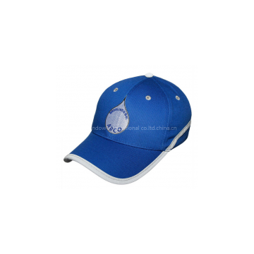 Blue 100% Cotton Golf Baseball Hats Embroidery Cool Snapback Hats