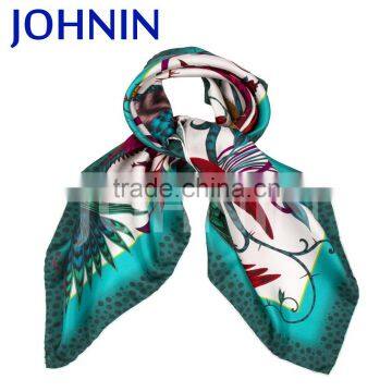 Top Manufacturer cheap Factory Custom Design Silk Scarf Printed