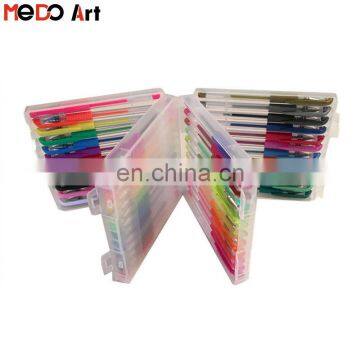 China Factory New Design 48 Gel Pen Set 48 Pack Free Sample Gel Pen Set