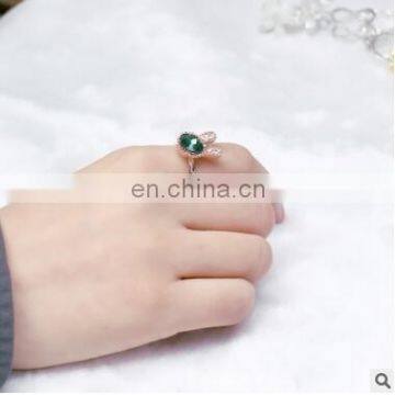 2017 Fashion Popular Simple Heart Opening Design Ring Women Multi Type Ring Pinky Finger Retro Ring photo-3