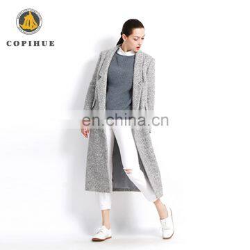 High Quality Gray Women's Warm Coat Fashion