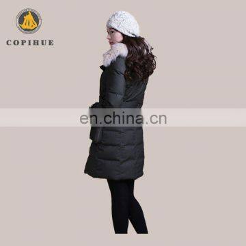 fashion design goose foldable western women down jacket