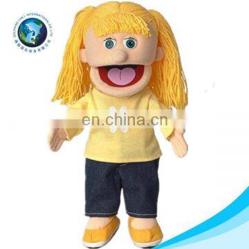 LOW MOQ plush rag cloth 18inch american doll toy for girl wholesale custom pretty stuffed soft kids toy cheap plush rag doll