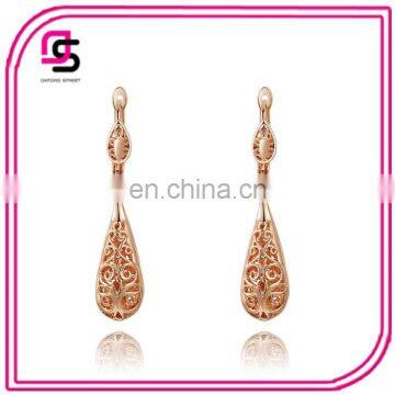 Rose gold coustum stone earring jewelry