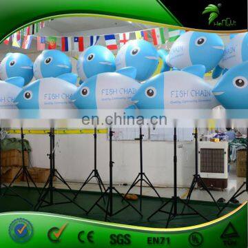 Tripod Bracket Artificial Fish Shape Light Inflatable LED Fish Replica Balloon Hot Air Balloon Decor Party photo-4