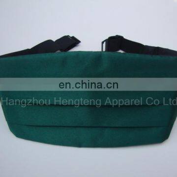 100% Polyester Cummerbund with Green Color