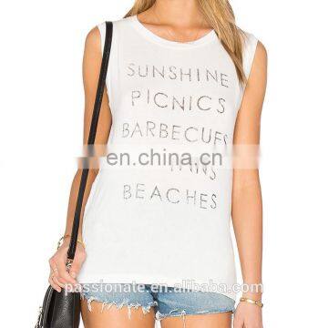 Summer stylish girls tanks t-shirts