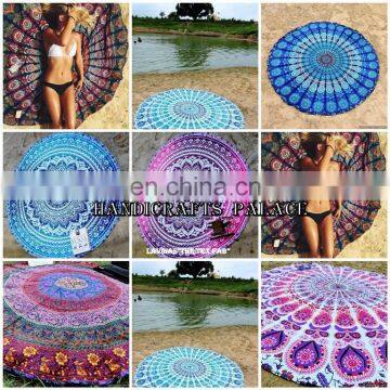 mandala tapestry in wholesale cheaper price mandala roundie yoga mat