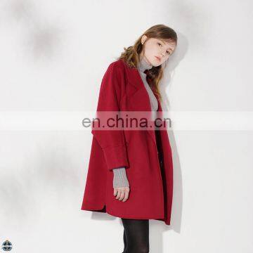 T-WC019 Coat Product Type Women Gender Woolen Great Coat