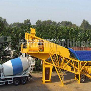  YHZS25 Mobile Concrete Batching Plant