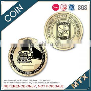 Iron Stamped Soft Enamel Souvenir Coin With Epoxy photo-2