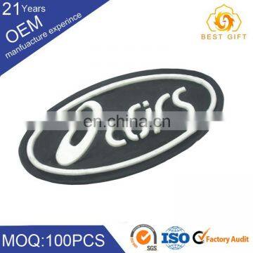 Custom Name Patch Bags Rubber Pvc Logo Badge photo-2