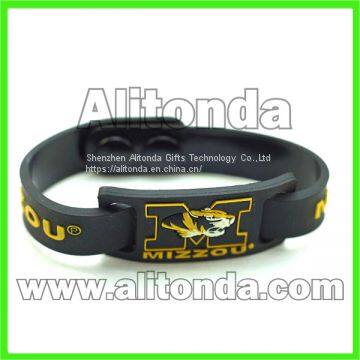 Custom Soft Silicone Wrist Band for Sports Club School photo-3
