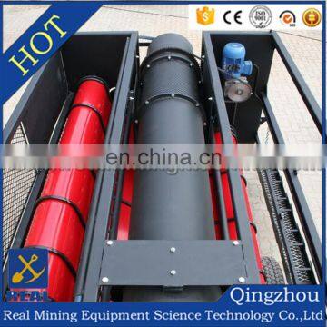 Mobile placer gold mining / washing plant: Explore, Sample, Produce